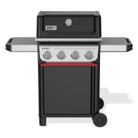 Weber Spirit E 410   Gasbarbecue   Zwart   4 Branders   Groot Grilloppervlak