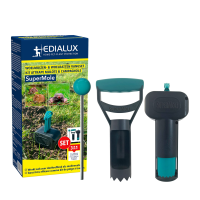 Edialux SuperMole – Woelmuizen & Woelratten Vangset – Inclusief Zoekstaaf & Grondboor