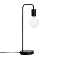 Atmosphera Tafellamp Keli – Zwart – Metaal – H46 cm – E27 fitting