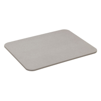 5Five Badkamer Badkleed van Diatomiet   31 x 45 cm   Grijs   Absorberend