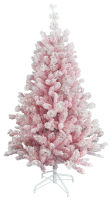 Teddy Pink kunstkerstboom   210 cm   roze   Diameter 107 cm   910 tips   metalen voet