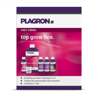 Plagron Top Grow Box 100% TERRA minerale kweekbox   1 m²   5 in 1 kweekpakket   Snel en optimaal resultaat   Inclusief Green Sensation booster   Binnenkweek