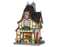 Lemax   'The Flower Basket'   Verlicht gebouw   Exclusief adapter