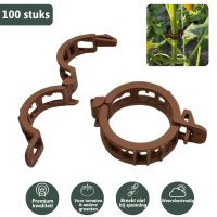 Hermie tomatenclips   Diameter 22 mm   Herbruikbaar   100 stuks