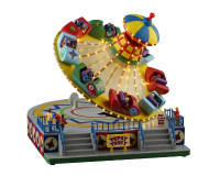 Lemax Carnival Kersthuisje   Topsy Turvy   Sights & Sounds   2025 Collectie