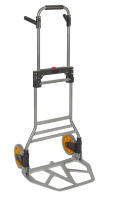 Practo Tools transportkar 120kg inklapbaar Aluminium   Transportkarren   52x49x107cm