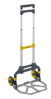 Practo Tools transportkar alu 70kg inklapbaar Aluminium   Transportkarren   40,5x39x100cm