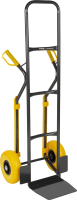 Practo Tools transportkar staal 200kg vol wiel donkergrijs   Transportkarren   53x50x139cm