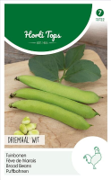 Horti Tops Tuinbonen zaden   Driemaal wit   250g