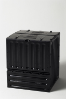 Garantia tuincomposter eco king zwart   Compostvat   70x70x83cm   400 liter