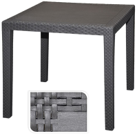 Tuintafel King   79x79cm   Antraciet