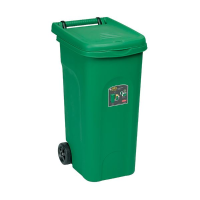 Stefanplast Urban Eco rolcontainer 80L   Groen (VD26)   51 x 40 x H79.5 Cm