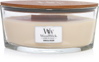 WoodWick geurkaars   Ellipse HearthWick Flame   Vanilla Bean