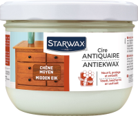 Starwax vaste boenwas voor moderne en antieke meubels   Midden eik   375ML