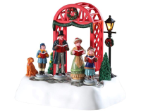 Lemax   'Victorian Carols'   Verlicht figuur met animatie   Exclusief adapter (werkt ook op batterijen)