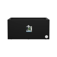 Elho plantenbak Vivo Next Lang 80   Living Black (Zwart)   78 x  39 x H 38 cm