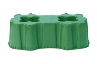 Garantia voet regenton rechthoekig groen   Regenton accessoires   61x108,5x33cm