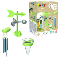 Smoby Weerset   Educatieve Weerkit   Inclusief Windwijzer, Regenmeter & Thermometer   Buitenspeelgoed