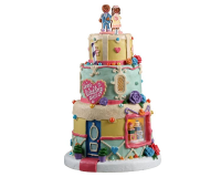 Lemax   'Wendy's Wedding Cakes'   Verlicht gebouw   Exclusief adapter (Werkt op batterijen)