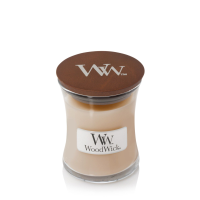 WoodWick White Honey Geurkaars   Mini Candle   85 gr   20 branduren