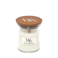 WoodWick geurkaars   Mini   White Teak