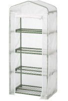 Nature winterhoes voor kas   wit   160x69x49cm