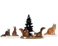 Lemax Woodland Animals   miniatuur kerstfiguur