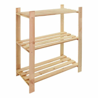 Practo Home opbergrek met 3 legborden   Max. 45KG   Enkel   95x80x40cm
