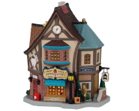 Lemax   'Wright & Sons Lamplighters'   Verlicht gebouw   Exclusief adapter (werkt ook op batterijen)