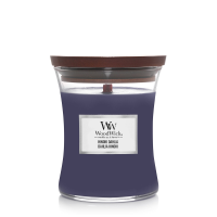WoodWick geurkaars   Medium Hourglass   Hinoki Dahlia