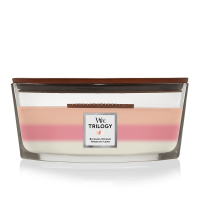 WoodWick geurkaars   Ellipse HearthWick Flame Trilogy   Blooming Orchard