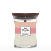 WoodWick geurkaars   Medium Trilogy Hourglass   Blooming Orchard