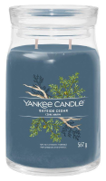 Yankee Candle geurkaars   Bayside Cedar   Signature Large Jar