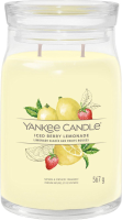 Yankee Candle geurkaars   Iced Berry Lemonade   Signature Large Jar