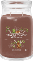 Yankee Candle geurkaars   Praline & Birch   Signature Large Jar