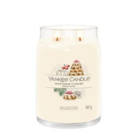 Yankee Candle Spun Sugar Flurries Large Jar – Geurkaars – 90 branduren – Twee Lonten