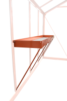ACD zaaitafel met inleg   aluminium   217 x 42cm   10cm hoog