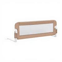 VidaXL Peuterbedhekje   Polyester, 120 x 42 cm, Taupe