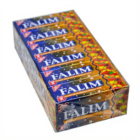 Falim kauwgom gemengd fruit 5 x 20 g (kauwgom)