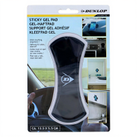 Dunlop Antislip Gelpad   PVC, Zwart, 13 cm