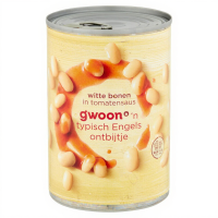 G'woon Witte Bonen In Tomatensaus   400 g