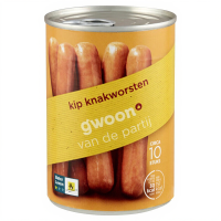 G'woon kipworstjes   10 stuks