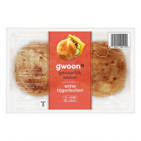 G'woon Witte Tijger Rollen   2 x 100 g