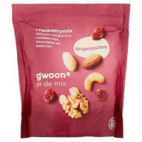 G'woon cranberrymix ongezouten 200 g