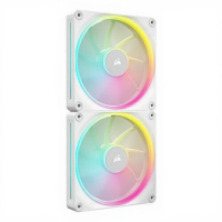Corsair CO 9051032 WW koelsysteem voor computers, computerbehuizing ventilator, 14 cm, wit, 2 stuks