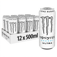 MONSTER ENERGY Ultra White frisdrank   12 x 500 ml