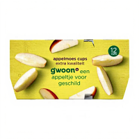G'woon Appelmoes 0% Suiker   12 stuks