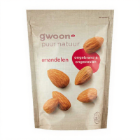 G'woon Amandelen Rauwe & Ongezouten   200 g