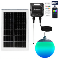 Aigostar Bluetooth Mesh, slimme zonne hanglamp 20 W RGBCCT kleurrijke gloeilamp