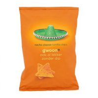 G'woon Tortilla Chips Nacho Cheese   165 g